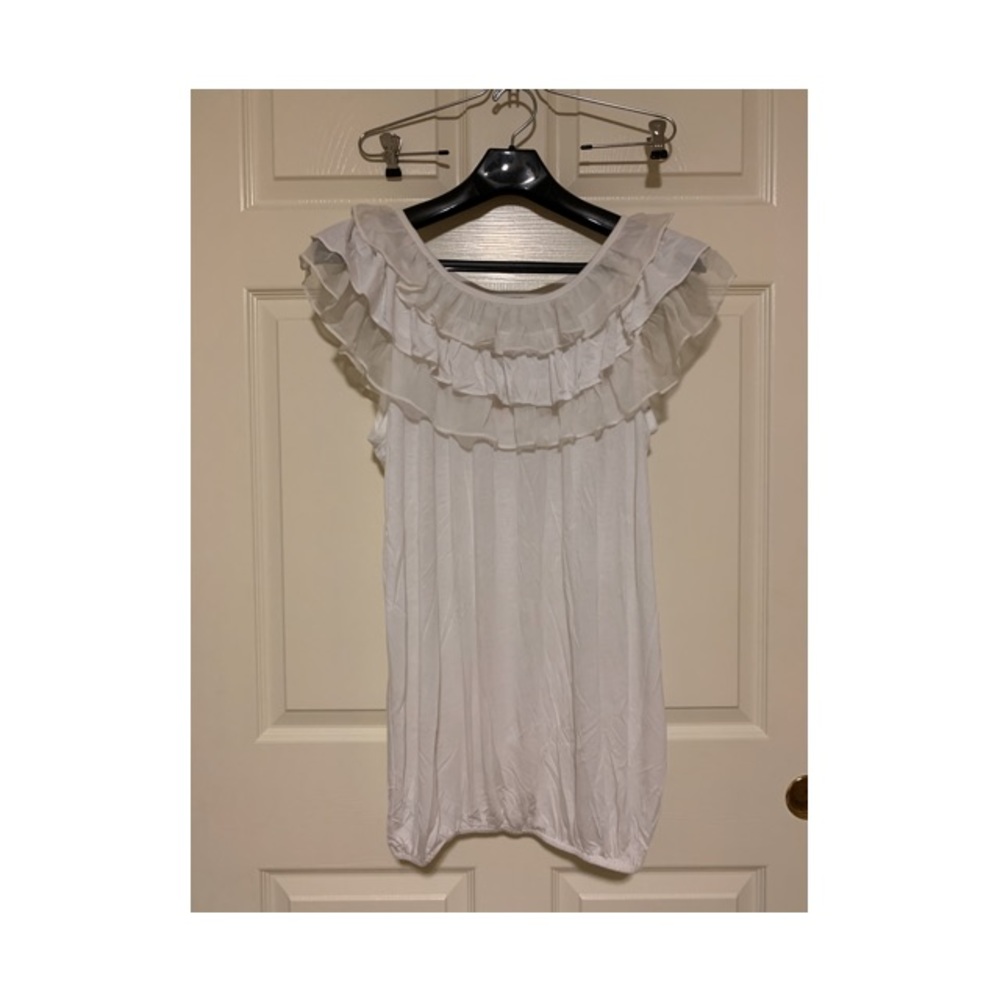 NWT For me white blouse